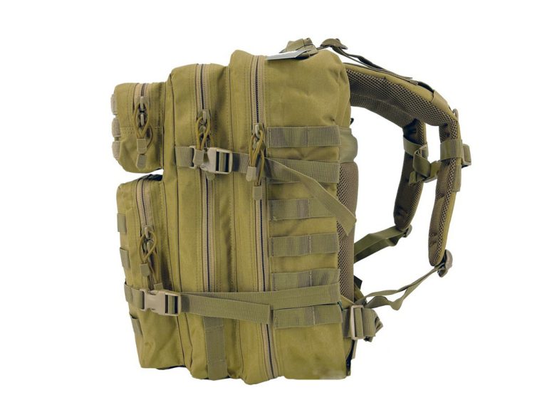 Lateral de la mochila SIXMM 45L Tan