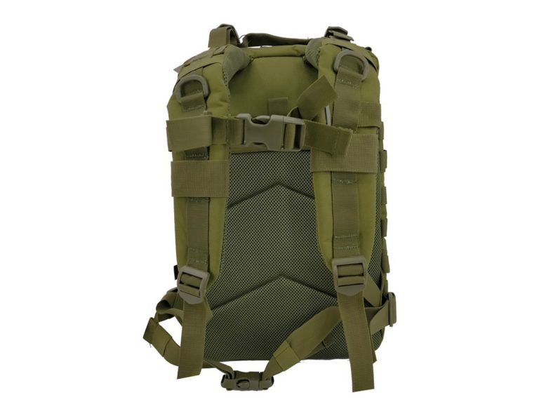 Parte trasera de la mochila táctica SIXMM 45L
