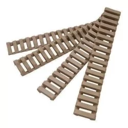 CUBRE RAIL DE GOMA 4 UNIDADES DARK EARTH