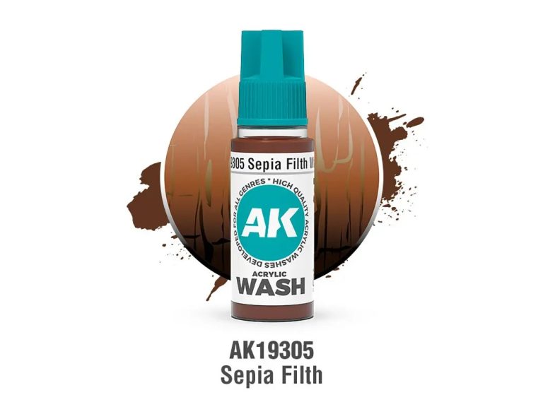Wash: Sepia Filth Wash - AK