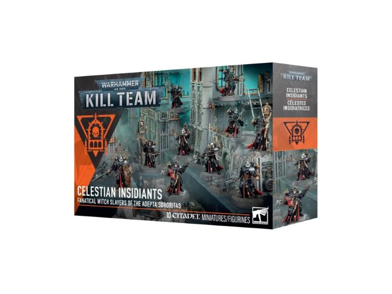 Caja Kill Team: Insidiadoras Celestes - Adeptas Sororitas