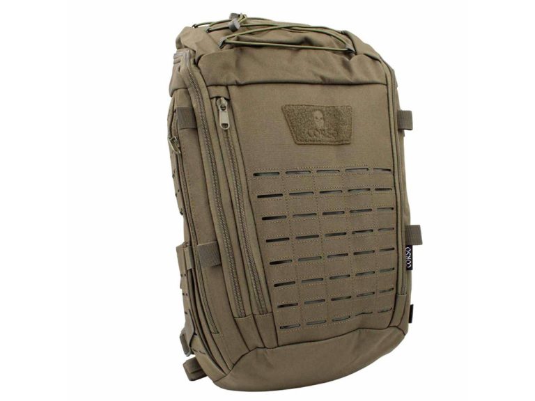 Mochila Corso Rogue laser 30l OD verde frontal lado