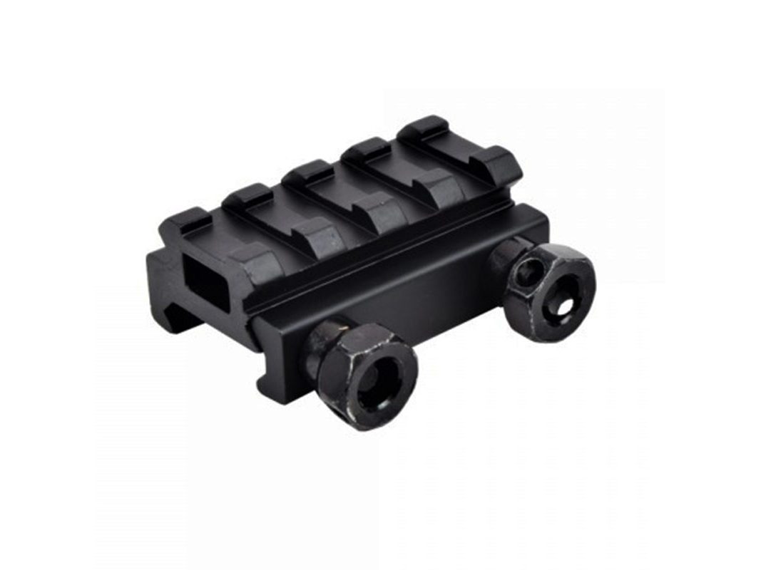 Rail Elevador Js-Tactical 4 Ranuras Weaver