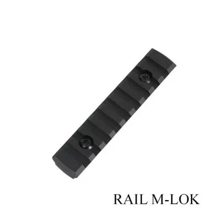 RAIL METÁLICO M-LOK 100MM - NEGRO