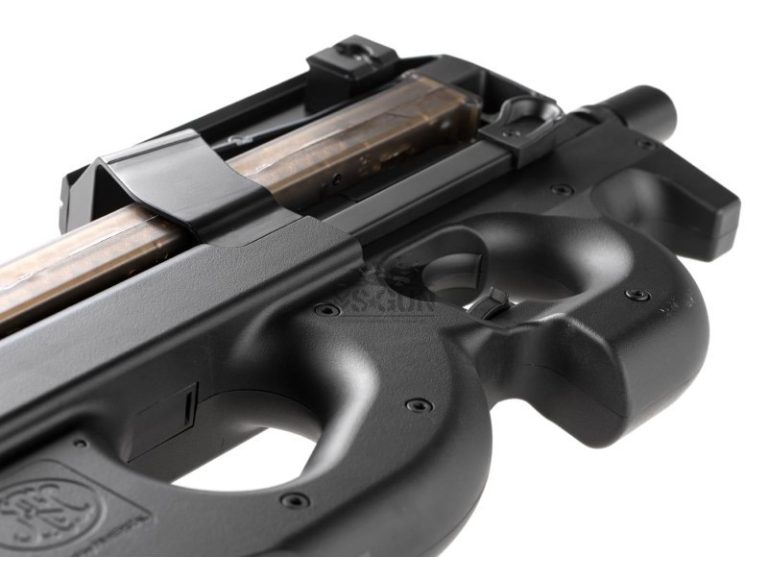 P90 FN Herstal de Airsoft detalle gatillo