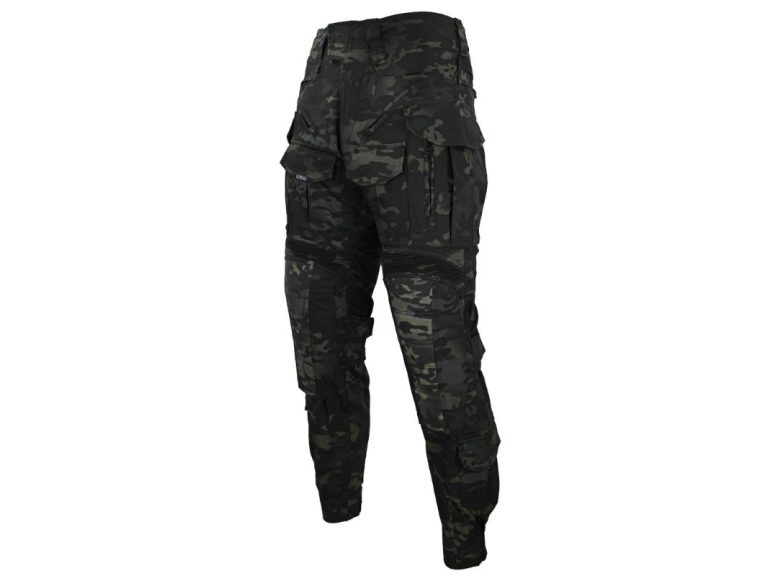 Pantalón Corso Blackbeard Combate Mk2 Multicam Black vista lateral