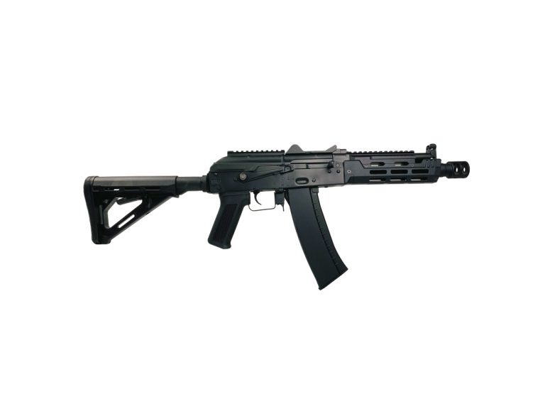 Réplica AEG Rossi AK GROM Mod.1 Negra lateral