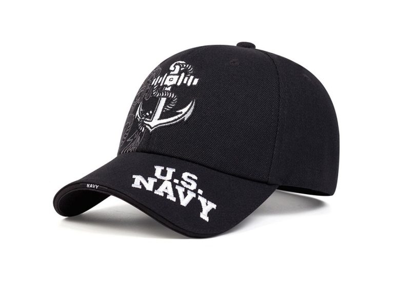 Gorra Béisbol US Navy Negra