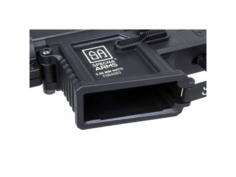 Fusil SA-F04 Flex Gen.2 HAL ETU Specna Arms Negro detalles marcajes
