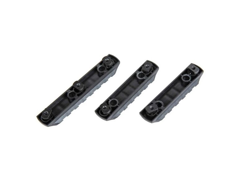 Set de 3 Railes para M-LOK Polimero Specna Arms Negro