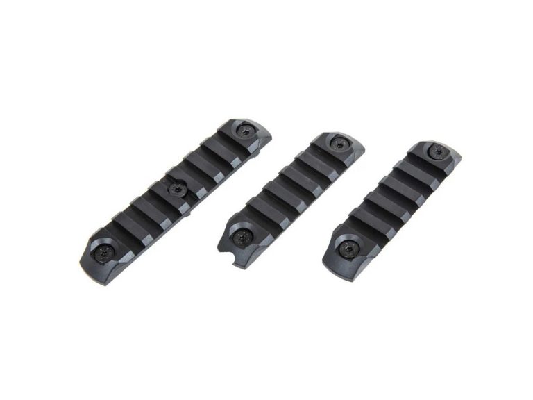 Set de 3 Railes para M-LOK Polimero Specna Arms Negro
