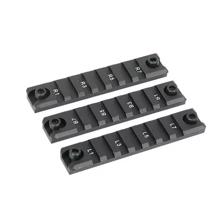 Set de 3 railes Ris para G36 de airsoft