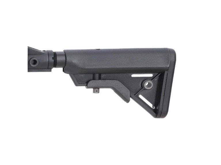 Fusil Specna Arms Prime KPYK SA-PJ18 ASTER II Brushless Negro vista culata