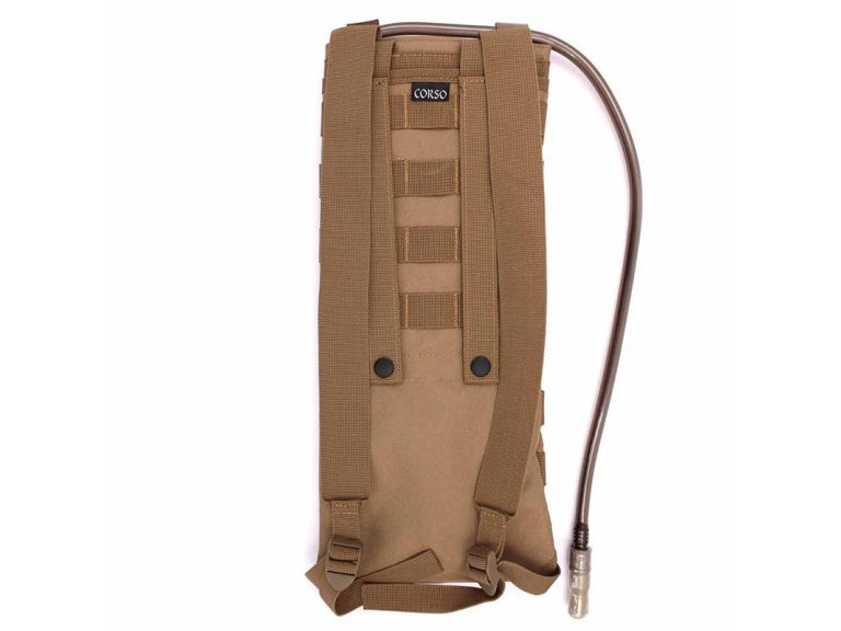 Detalle del sistema molle en Camelback Buccaner Corso