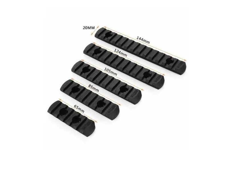 Set Railes ABS Compatible con M-lok - Raccoon