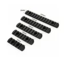 Set 5 Railes ABS M-lok - Raccoon