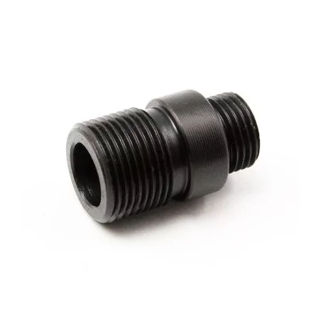 ADAPTADOR DE SILENCIADOR PARA PISTOLAS WE CORTO NEGRO