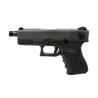 ADAPTADOR DE SILENCIADOR PARA PISTOLAS WE - CORTO, NEGRO