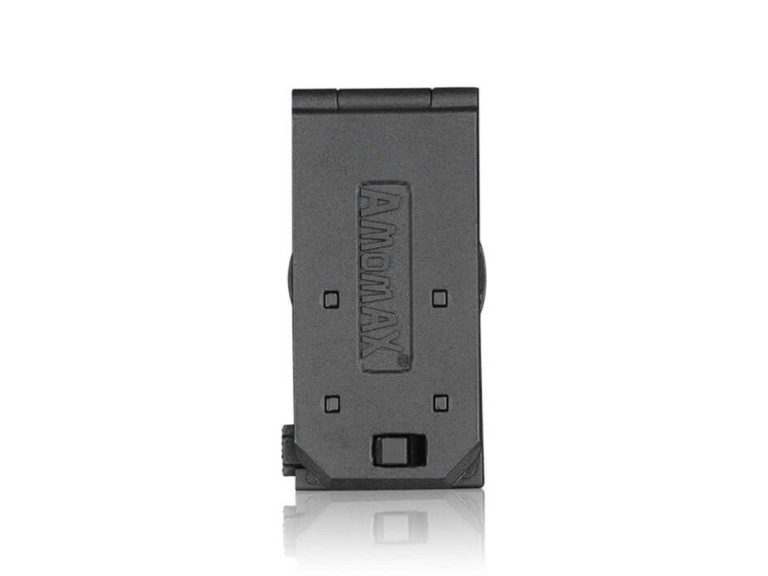 Adaptador Slim Molle Amomax negro vista frontal