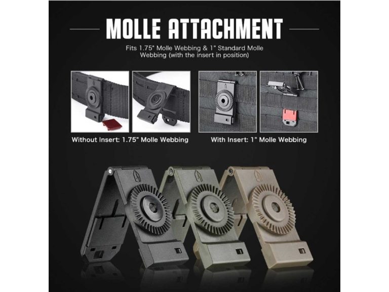 Adaptador Amomax Slim Molle Tan
