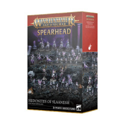 Caja del juego Punta de lanza Juerguistas Epicúreos de Slaanesh