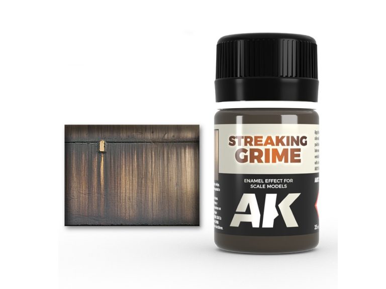 Bote de pintura Streaking Grime de frente
