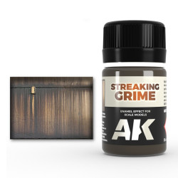 Bote de pintura Streaking Grime de frente