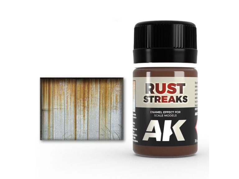 Bote de Rust Streaks desde el frente