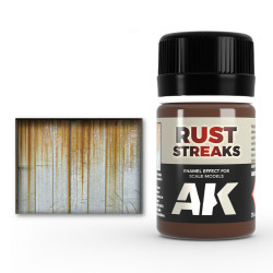 Bote de Rust Streaks desde el frente