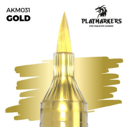 Muestra de color metalizado del Gold Playmarker
