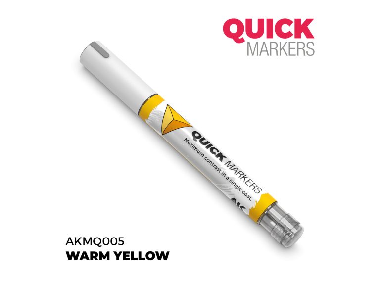 Warm Yellow Quick Marker de frente