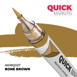 Detalle de la punta del Bone Brown Quick Marker