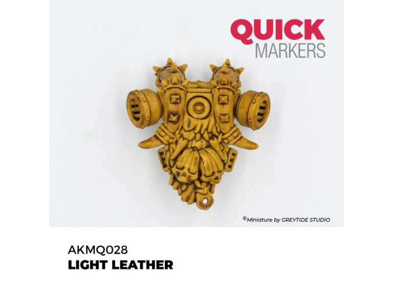 Muestra de color del marrón Light Leather Quick Marker