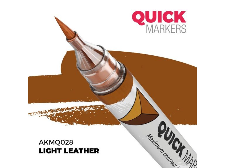 Detalle del acabado del Light Leather Quick Marker
