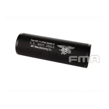 SILENCIADOR 108 MM NAVY SEALS FMA NEGRO