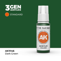 Bote de pintura Dark Green desde ángulo frontal