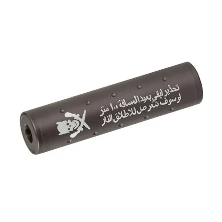 SILENCIADOR 130mm CALAVERA - COBRIZO