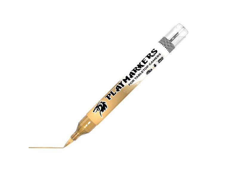 Rotulador Playmarker Bronze desde ángulo frontal