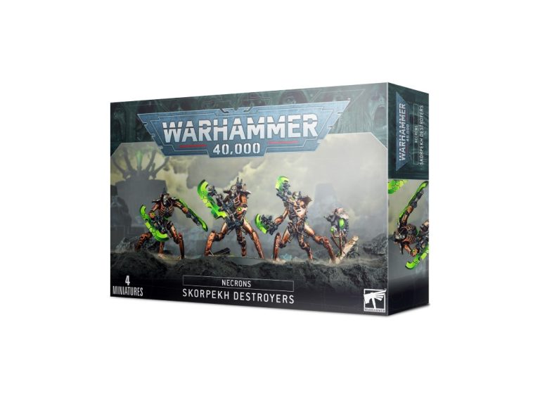 Caja de Destructores Skorpekh Necrones
