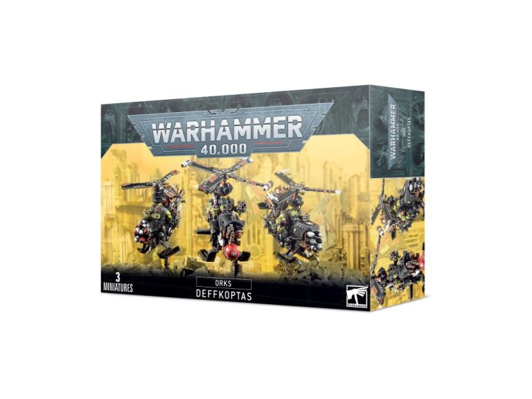 Caja oficial de Kópteroz Orkos Warhammer