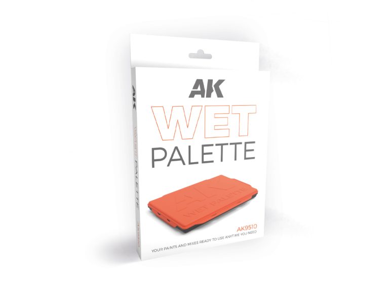 Caja de la Paleta humeda AK