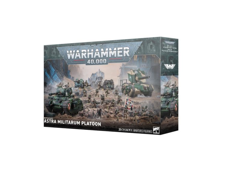 Caja Fuerza de batalla Pelotón del Astra Militarum