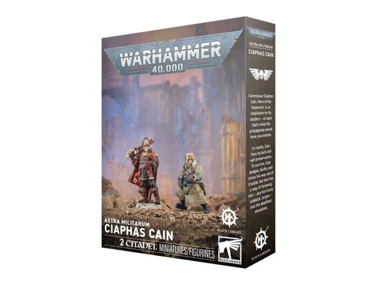 Caja Del Comisario Ciaphas Cain de Astra Militarum