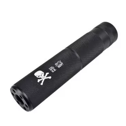 SILENCIADOR 155MM CALAVERA CYMA NEGRO
