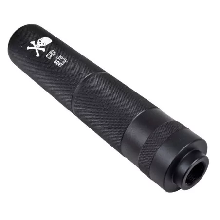 SILENCIADOR 155MM CALAVERA CYMA NEGRO