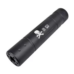SILENCIADOR 155MM CALAVERA NEGRO