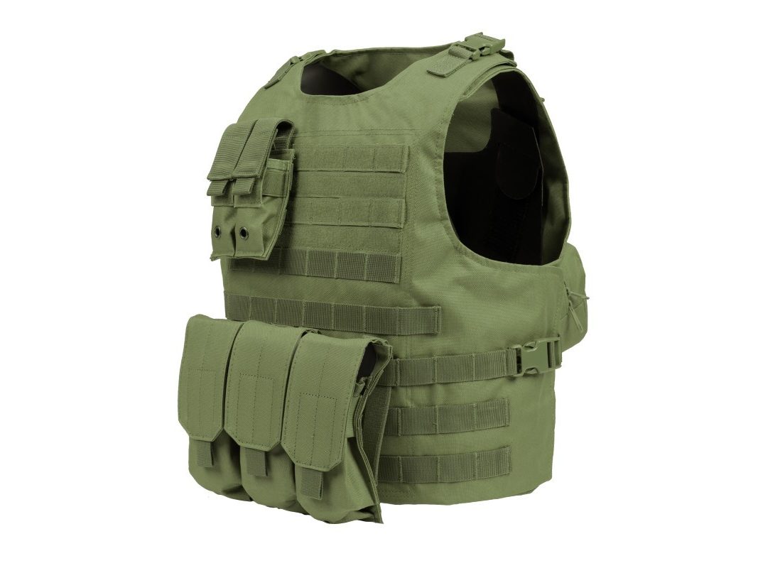 CHALECO SIXMM FSBE VERDE OD