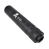 SILENCIADOR 155MM CALAVERA NEGRO