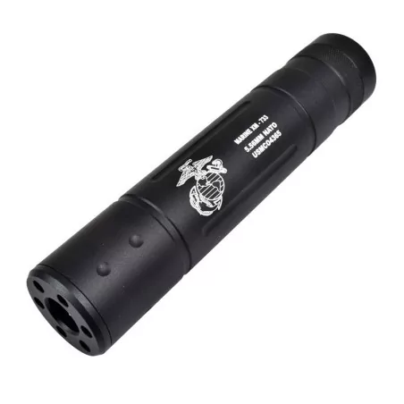 SILENCIADOR 155MM MARINES CYMA NEGRO