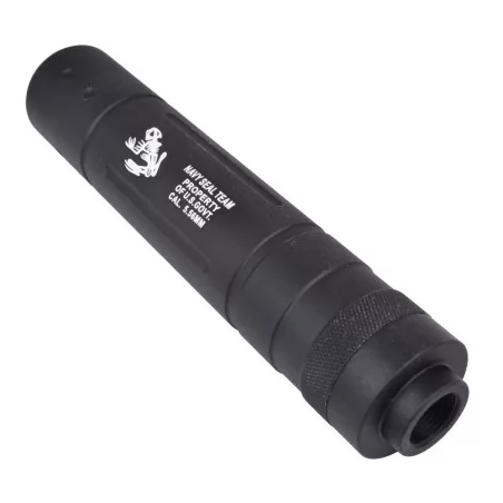 SILENCIADOR 155MM NAVY SEAL CYMA NEGRO